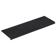 vidaXL Stair Treads 10 pcs 25x75 cm Rubber 4