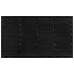 vidaXL Door Mat Rectangular 45x75 cm Rubber and Coir 3
