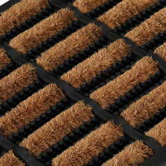 vidaXL Door Mat Rectangular 45x75 cm Rubber and Coir 5