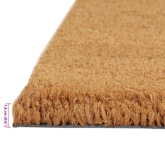 vidaXL Door Mat Natural 80x100 cm Tufted Coir 6