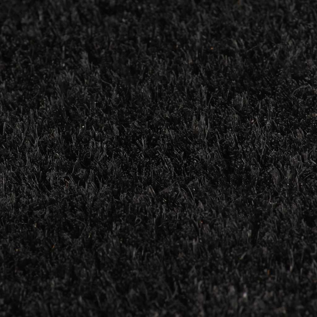 vidaXL Door Mats 2 pcs Black 40x60 cm Tufted Coir 3