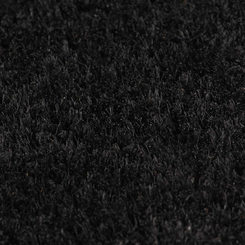 vidaXL Door Mats 5 pcs Black 40x60 cm Tufted Coir 3
