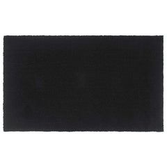 vidaXL Door Mat Tufted Coir Black