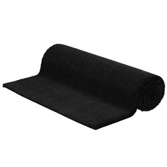 vidaXL Door Mat Tufted Coir Black