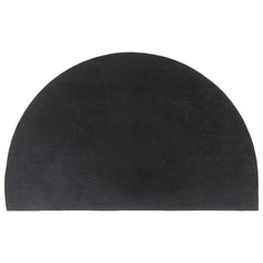 vidaXL Door Mat Dark Grey Half Round 50x80 cm Tufted Coir 2