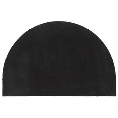 vidaXL Door Mat Dark Grey Half Round 60x90 cm Tufted Coir 2
