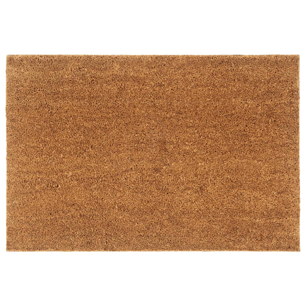 vidaXL Door Mat Natural 60x90 cm Tufted Coir 1