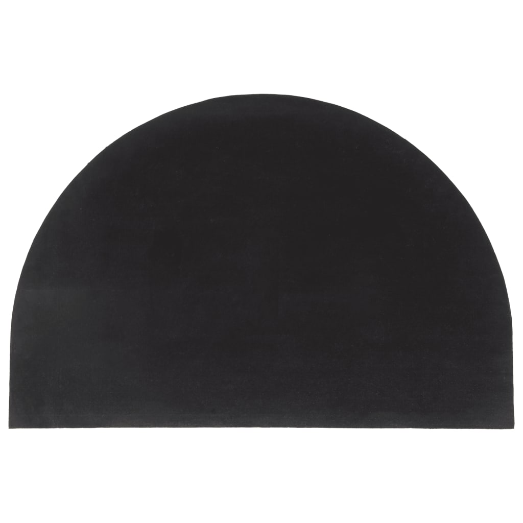 vidaXL Door Mat Natural Half Round 60x90 cm Tufted Coir 2