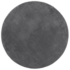 vidaXL Rug HUARTE Short Pile Soft and Washable Anthracite Ø 160 cm 2
