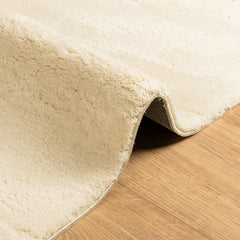 vidaXL Rug HUARTE Short Pile Soft and Washable Cream 80x200 cm 6