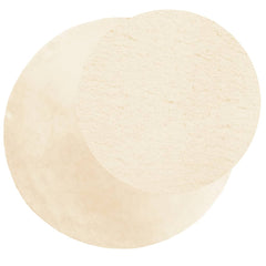vidaXL Rug HUARTE Short Pile Soft and Washable Cream Ø 120 cm 3