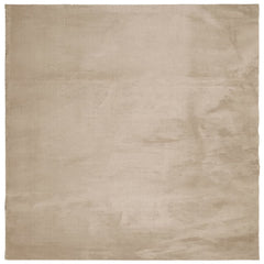 vidaXL Rug HUARTE Short Pile Soft and Washable Sand 120x120 cm 2