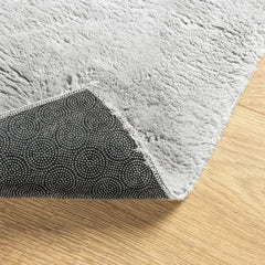 vidaXL Rug HUARTE Short Pile Soft and Washable Grey 100x200 cm 5