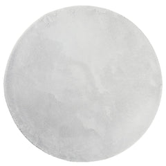 vidaXL Rug HUARTE Short Pile Soft and Washable Grey Ø 120 cm 2