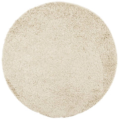 vidaXL Shaggy Rug PAMPLONA High Pile Modern Gold Ø 160 cm 2