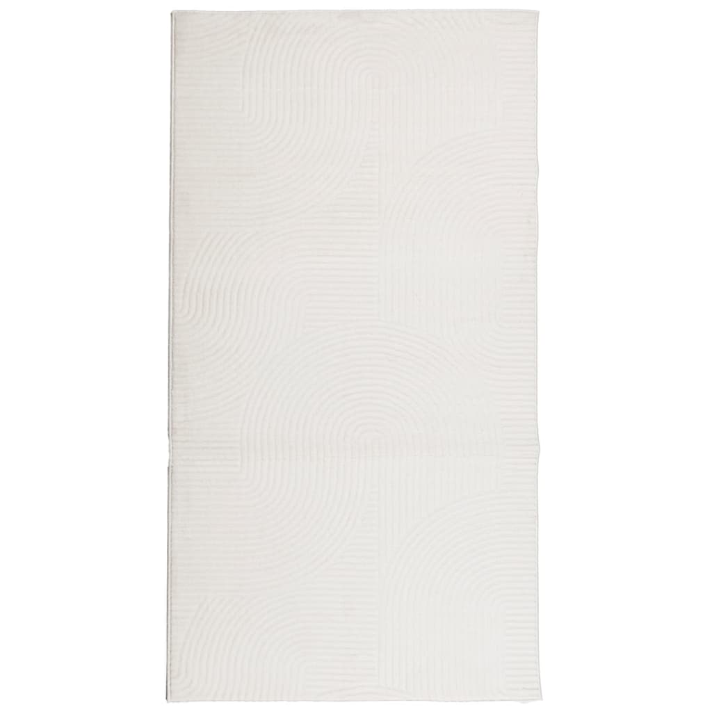 vidaXL Rug IZA Short Pile Scandinavian Look Cream 80x150 cm 2