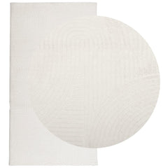 vidaXL Rug IZA Short Pile Scandinavian Look Cream 80x150 cm 3