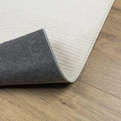 vidaXL Rug IZA Short Pile Scandinavian Look Cream 80x150 cm 5
