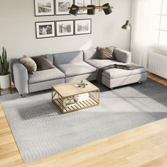 Rug IZA Short Pile Scandinavian Look Grey 240 x 340 cm