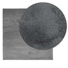 vidaXL Rug OVIEDO Short Pile Anthracite 120x120 cm 3