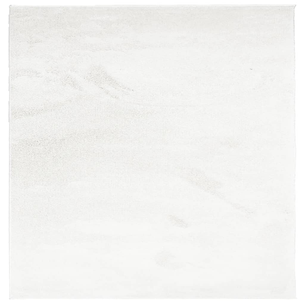 vidaXL Rug OVIEDO Short Pile Cream 120x120 cm 2