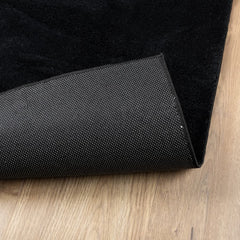 vidaXL Rug OVIEDO Short Pile Black 120x120 cm 5