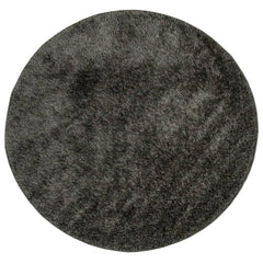vidaXL Rug ISTAN High Pile Shiny Look Anthracite Ø 160 cm 2