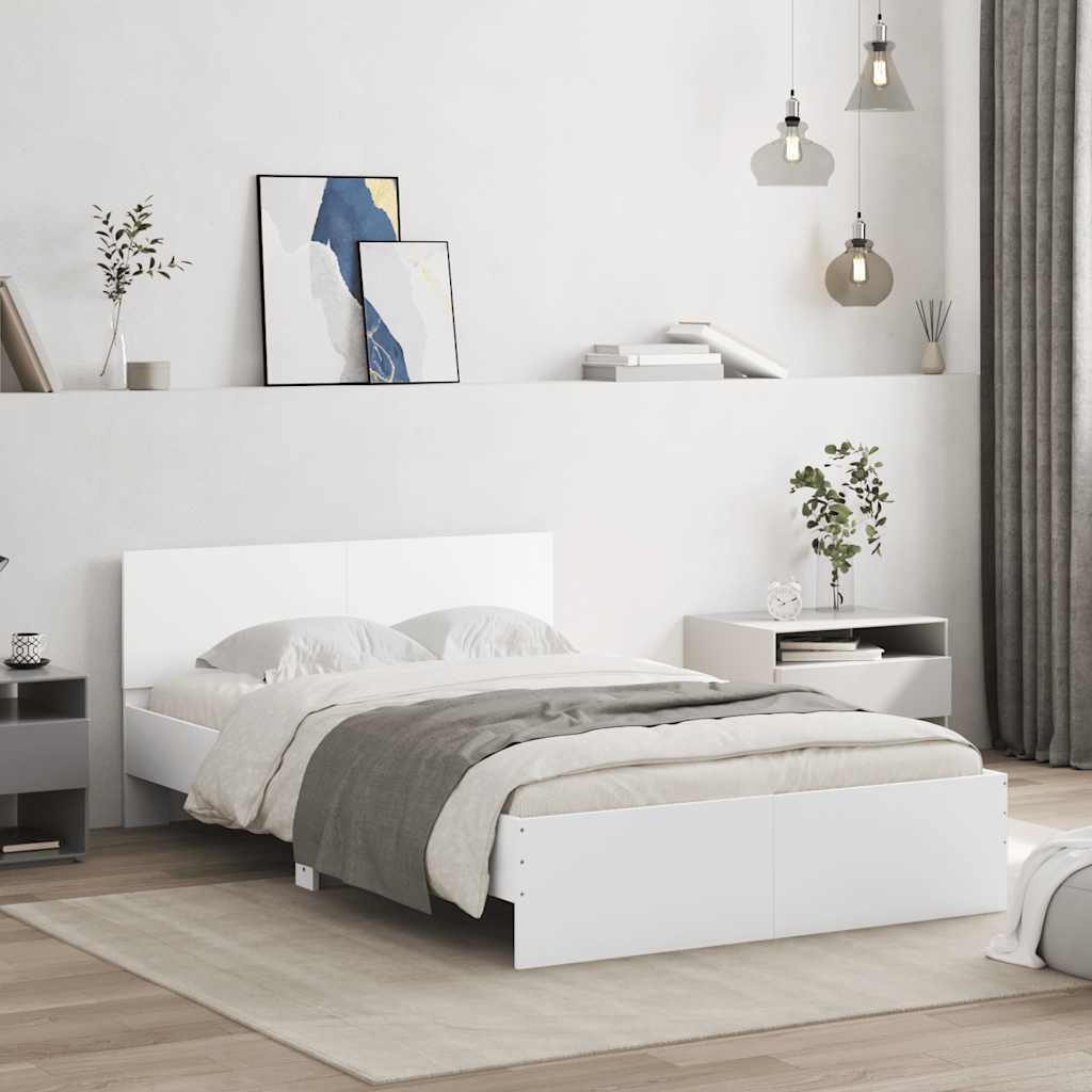 Bed Frame without Mattress White