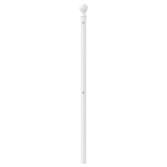vidaXL Metal Replace Headboard White 193 cm 4