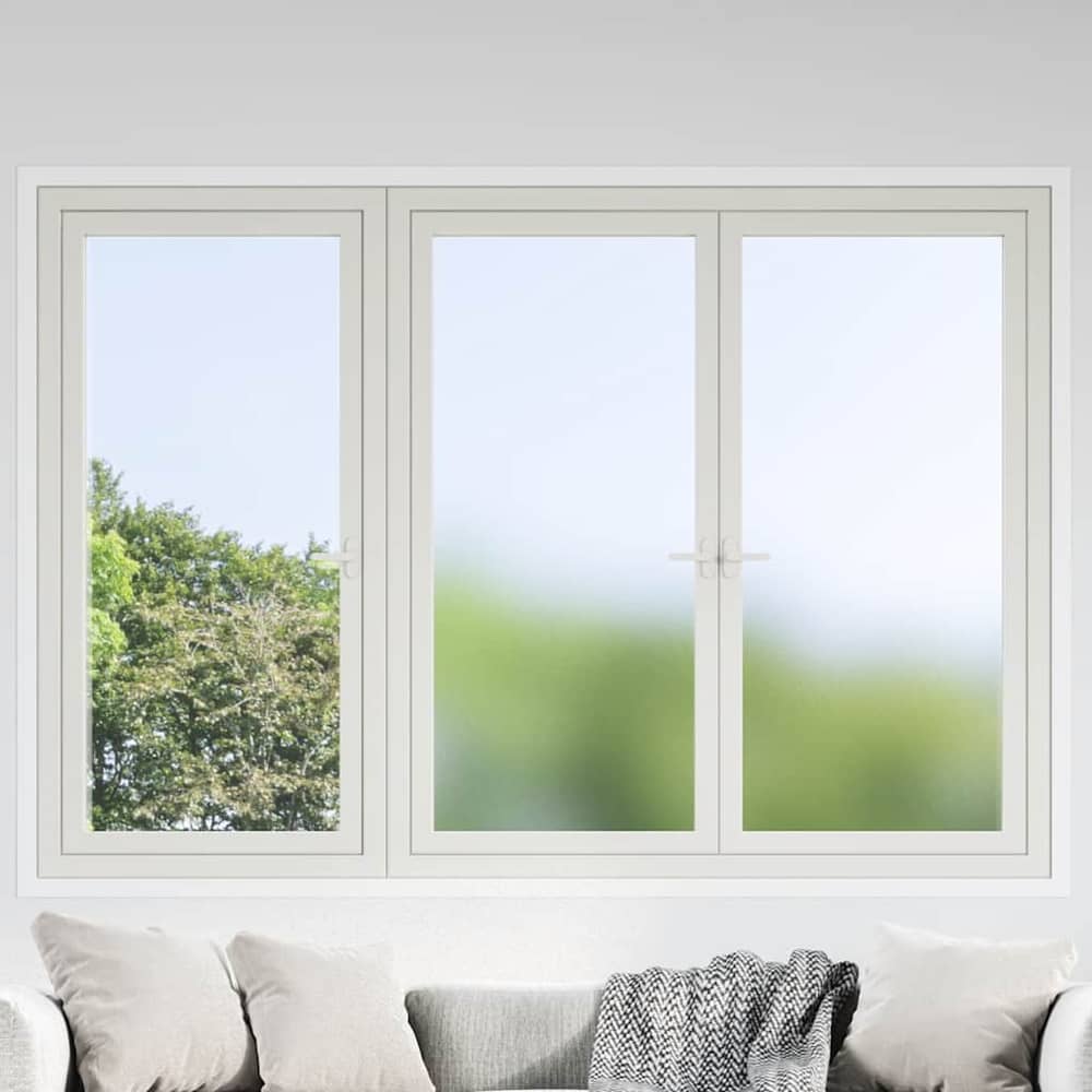 Window Films Static PVC Frosted Grey