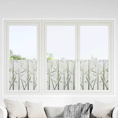 Window Films 4 pcs Pattern PVC Length 20 m Frosted bamboo 60 cm