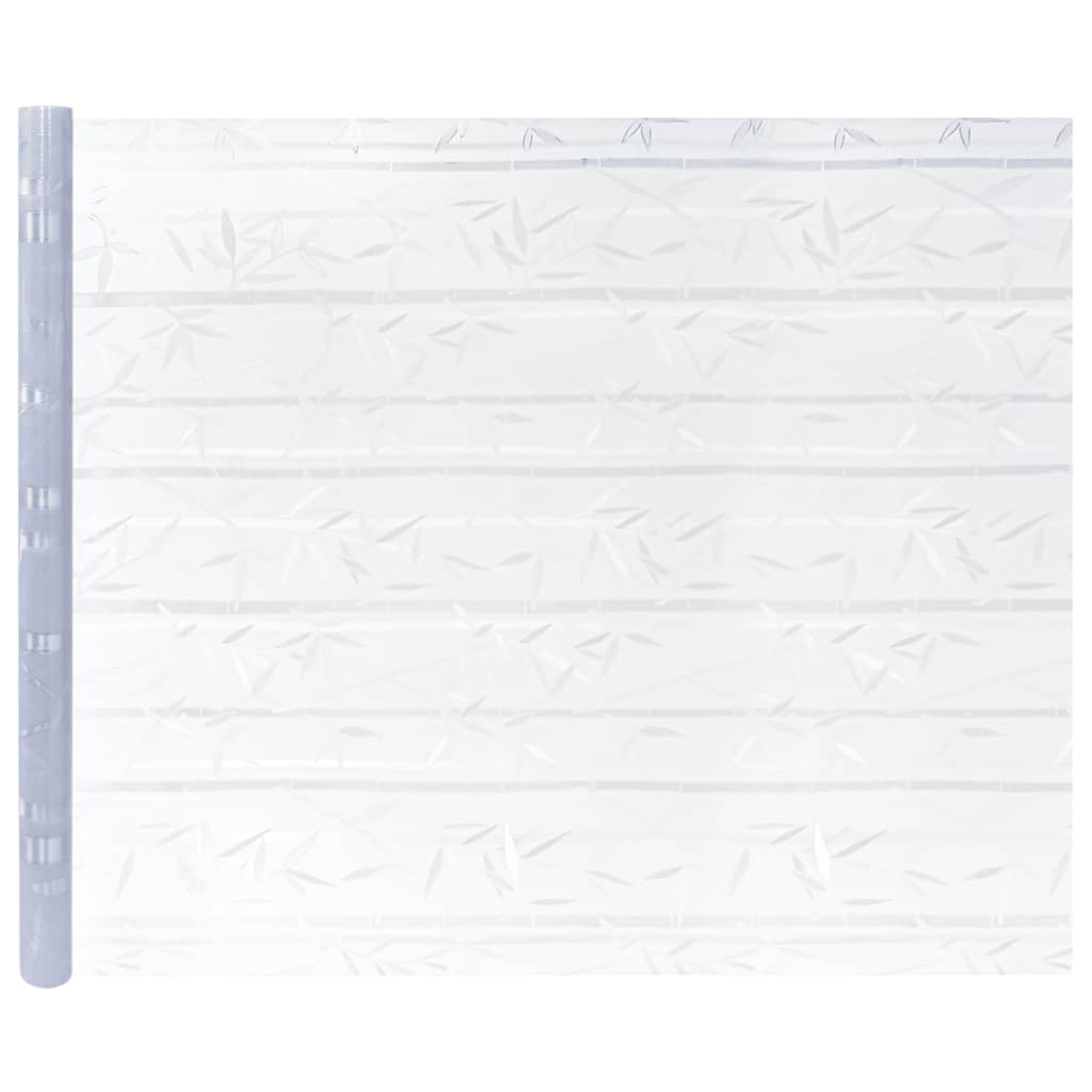 Window Films 2 pcs Frosted Bamboo Pattern PVC, image 4