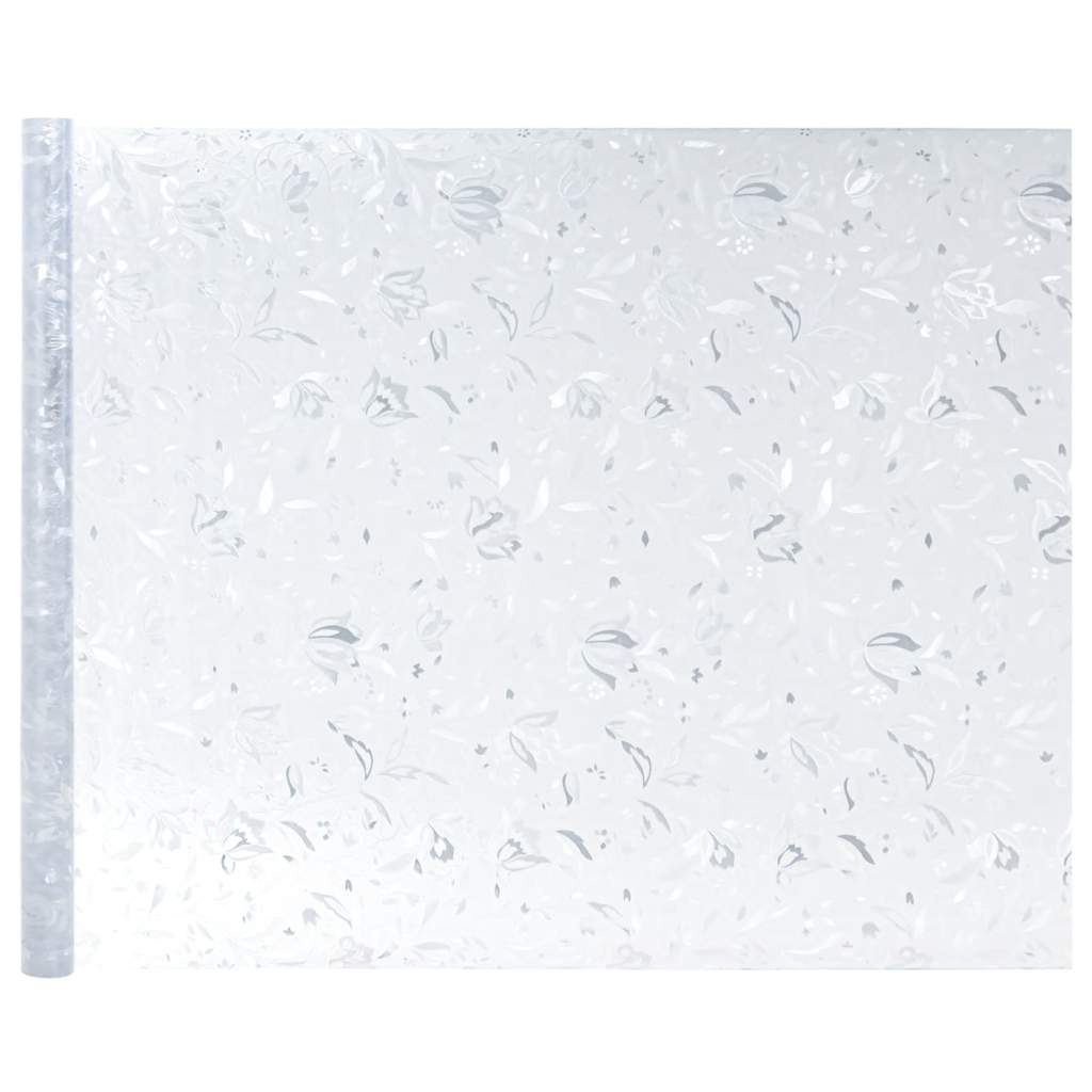 Window Films 4 pcs Pattern PVC Length 20 m Frosted flower 90 cm
