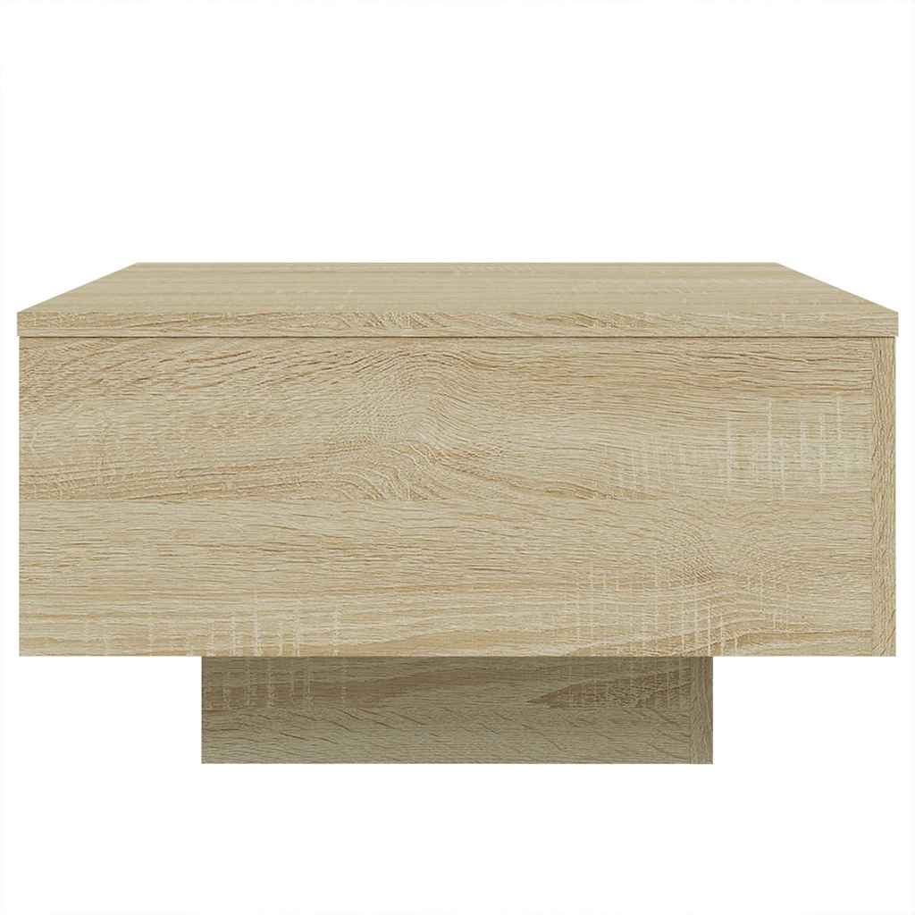 vidaXL Coffee Table Sonoma Oak 55x55x31 cm Engineered Wood 6