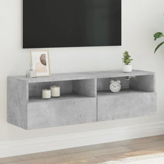 vidaXL TV Wall Cabinet 100x30x30 cm Engineered Wood