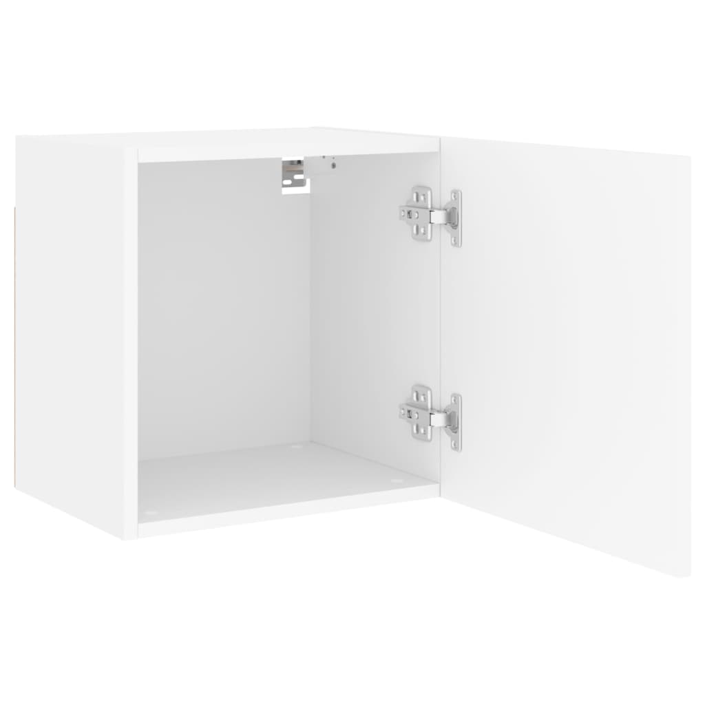 vidaXL TV Wall Cabinet White 40.5x30x40 cm Engineered Wood 6