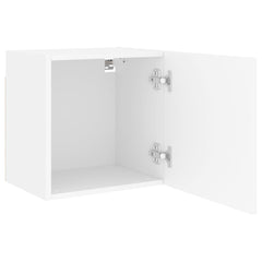 vidaXL TV Wall Cabinet White 40.5x30x40 cm Engineered Wood 6