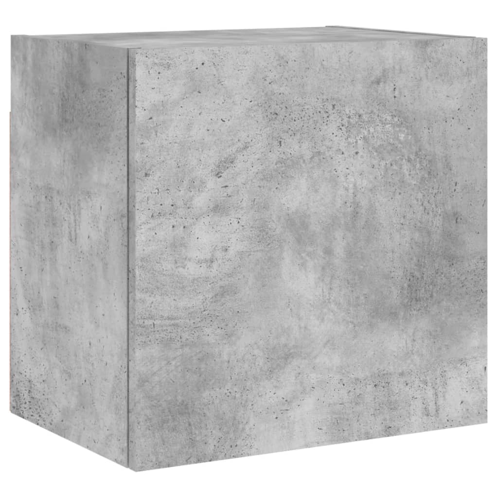 vidaXL TV Wall Cabinets 2 pcs Concrete Grey 40.5x30x40 cm Engineered Wood 6