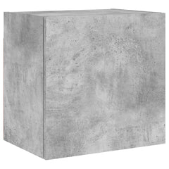 vidaXL TV Wall Cabinets 2 pcs Concrete Grey 40.5x30x40 cm Engineered Wood 6