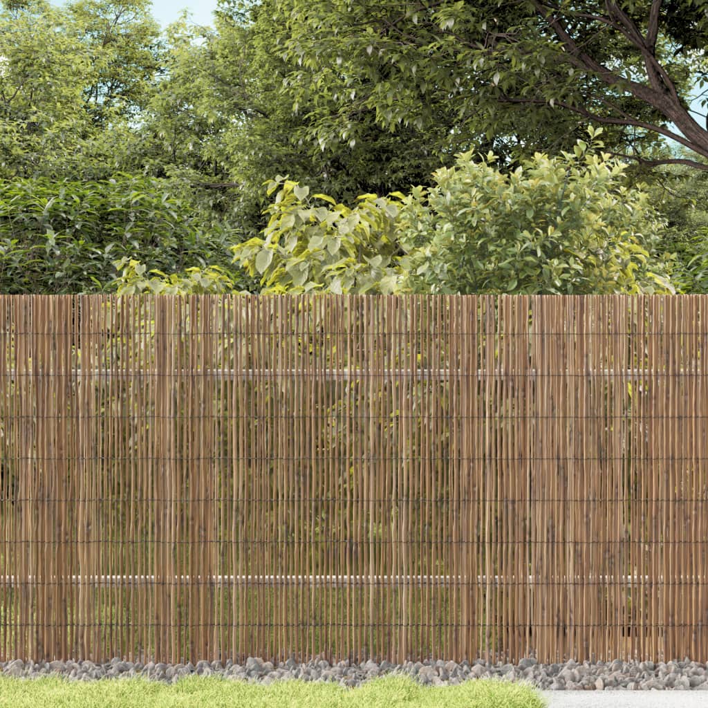 vidaXL Garden Fence 1000x80 cm Reed 1
