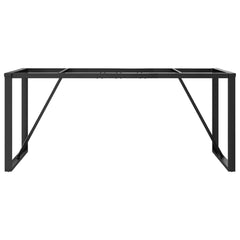 vidaXL Dining Table Legs O-Frame 160x80x73 cm Steel 4
