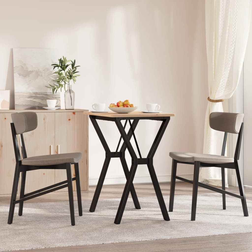 vidaXL Dining Table Legs Y-Frame 60x40x73 cm Steel 1