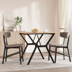 vidaXL Dining Table Legs Y-Frame 70x70x73 cm Steel 3