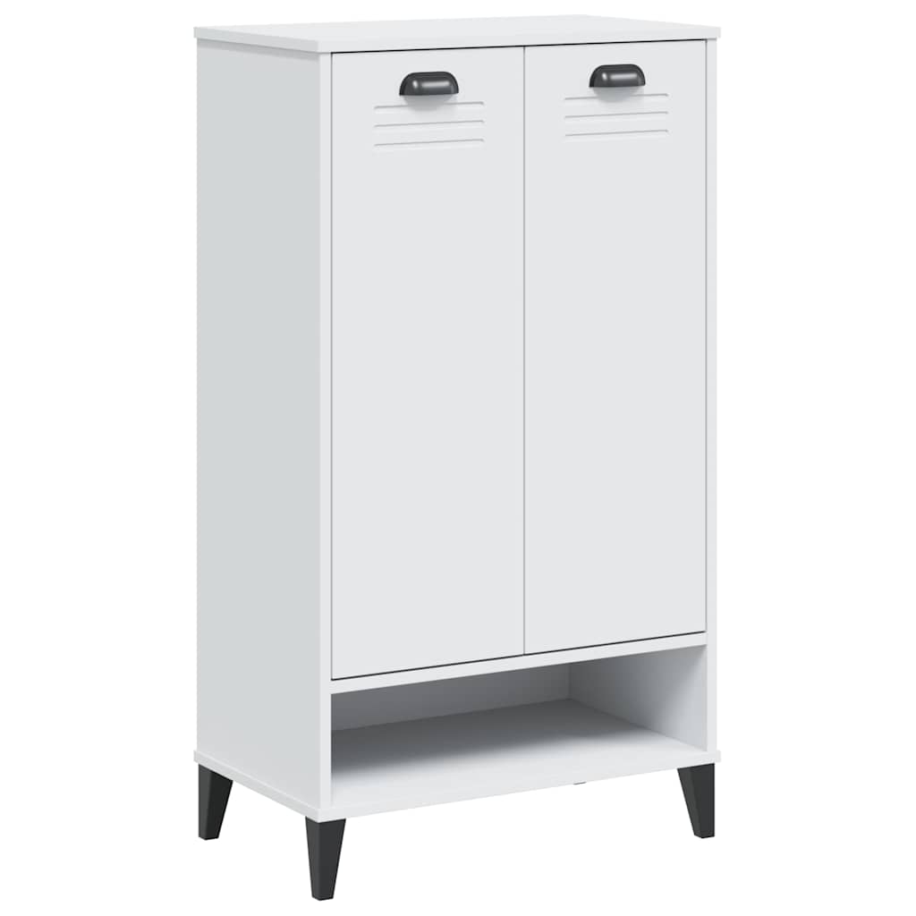 vidaXL Shoe Cabinet VIKEN White Engineered Wood 2