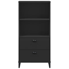 vidaXL Bookcase VIKEN Black 60x35x123 cm Engineered Wood 6