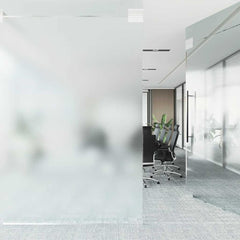 vidaXL Window Film Frosted Grey 35.4 x 787.4 in PVC 3
