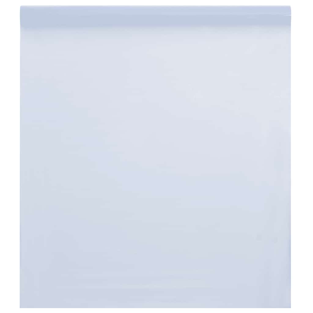 vidaXL Window Film Static Frosted White 90x2000 cm PVC 2