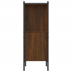 vidaXL Bookcase Brown Oak 72x28x77.5 cm Engineered Wood 6