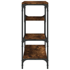 vidaXL Console Table Smoked Oak 100x30x75 cm Engineered Wood 6