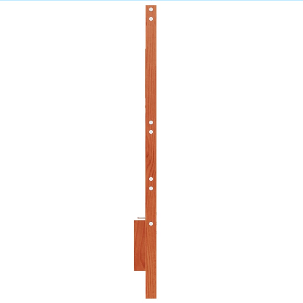 vidaXL Headboard Wax Brown 180 cm Solid Wood Pine 6